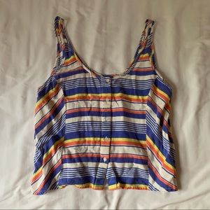 Oneill Sunset/Sunrise Button Tank Top